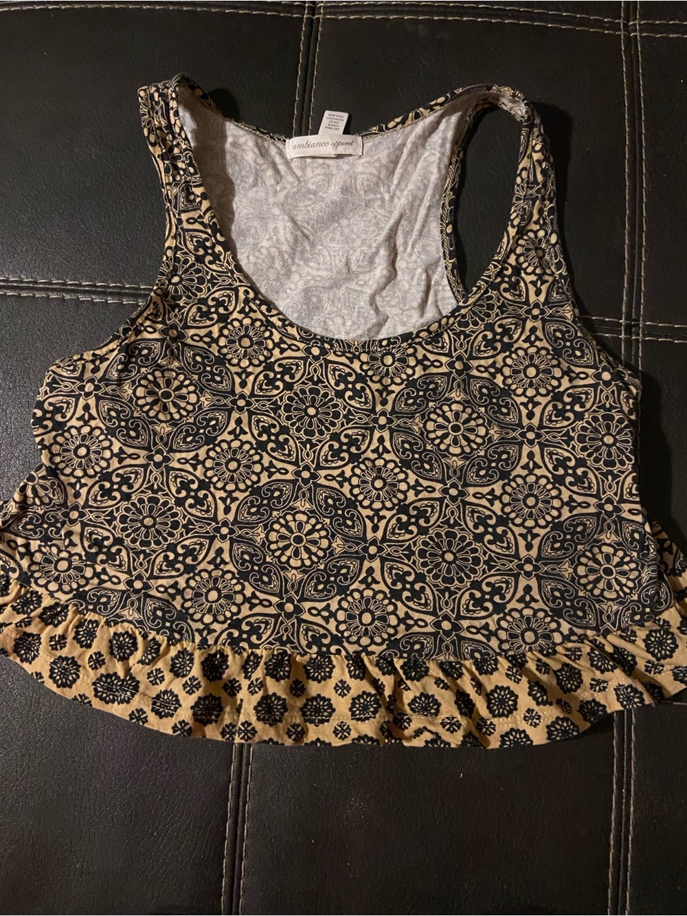 crop tank top🖤